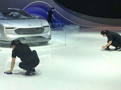 车展保洁，汽车展览会中制定和实施的清洁方案