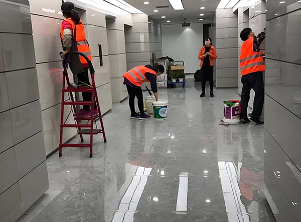 开荒保洁垂直清洁原则