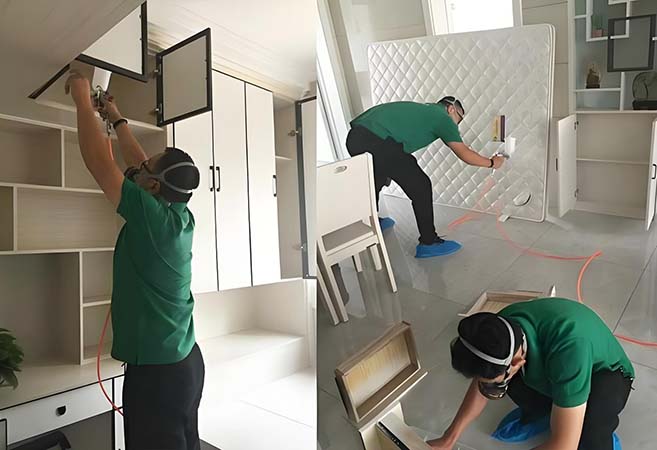 ‌开荒保洁‌标签胶去除