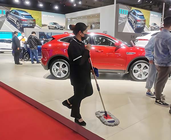 展会结束后的深度清洁流程？